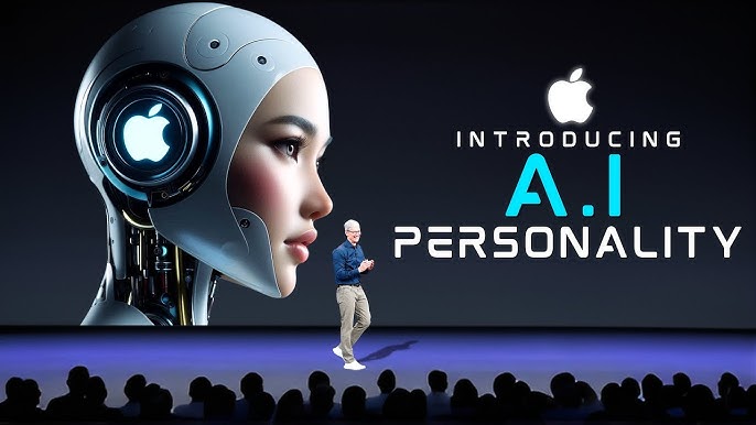 “Apple Siri AI upgrade concept illustration”